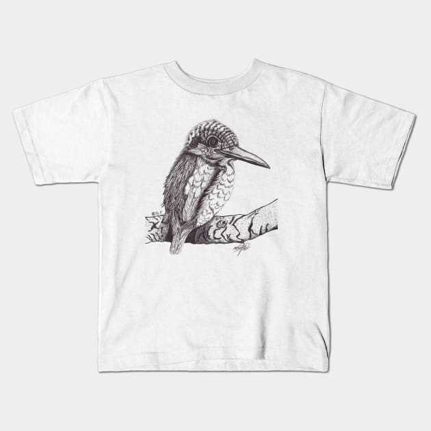 Kingfisher Kids T-Shirt by BeritValk